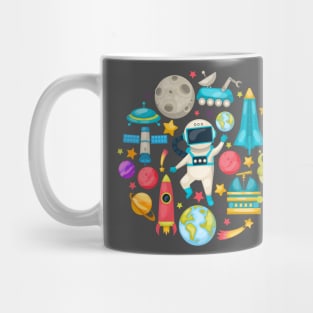 Space Colored Mug